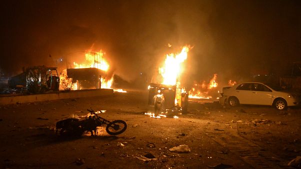 مقتل 15 شخصا إثر انفجار في ولاية بلوشستان في باكستان مقتل 15 شخصا إثر انفجار في ولاية بلوشستان في باكستان