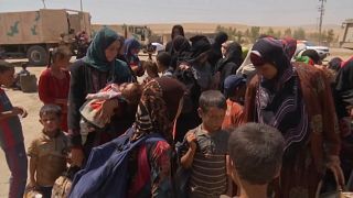 Hundreds of Iraqi's flee the city of Tal Afar over fears it will be the next battleground in the fight against so-called Islamic State