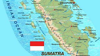 زمین لرزه شدید در جزیره سوماترای اندونزی