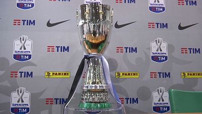 Juventus and Lazio prepare to face each other in the Italian Supercup.