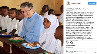 Bill Gates joins Instagram from Tanzania