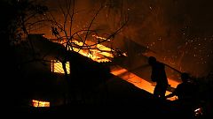 Waldbrand bei Athen: Keine Entwarnung in Sicht