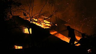 Waldbrand bei Athen: Keine Entwarnung in Sicht
