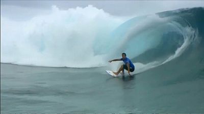 World Surf League: stunning victory in Tahiti