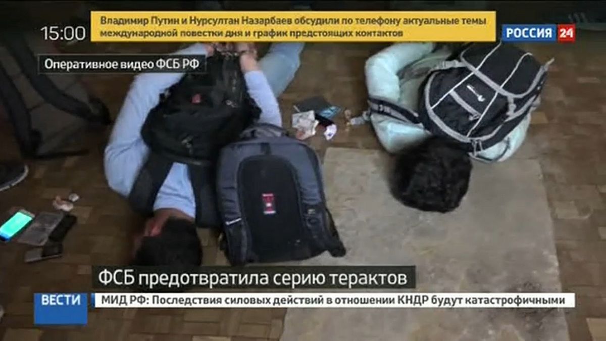 Moskova'da saldırı hazırlığında olan 4 terörist yakalandı