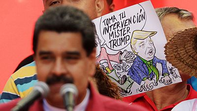 Nicolás Maduro: "Trump go home"
