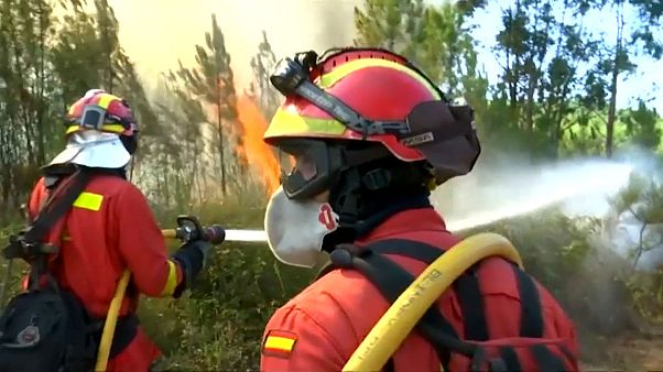 Heißes Wetter: Portugal brennt wieder Heißes Wetter: Portugal brennt wieder