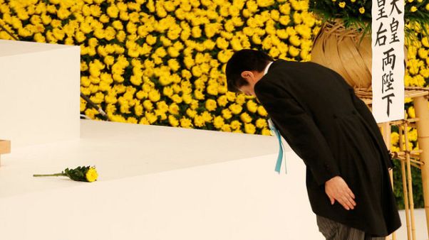 Japonya 2. Dünya Savaşı kurbanlarını andı Japonya 2. Dünya Savaşı kurbanlarını andı