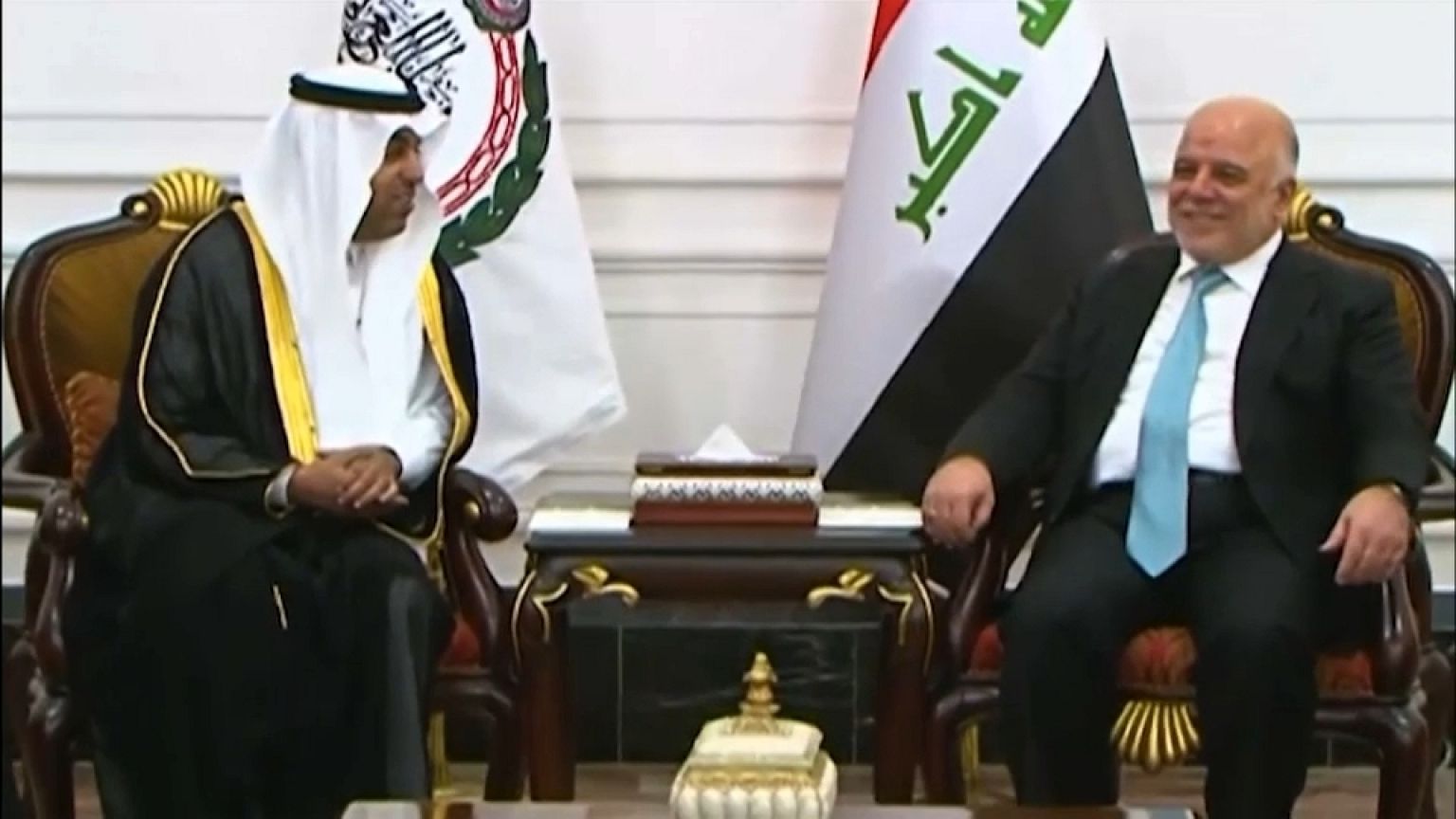 غزل عربي لبغداد ورئيس البرلمان العربي يزور العراق دعما لوحدته