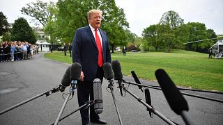 Image: US-POLITICS-TRUMP-DEPARTS