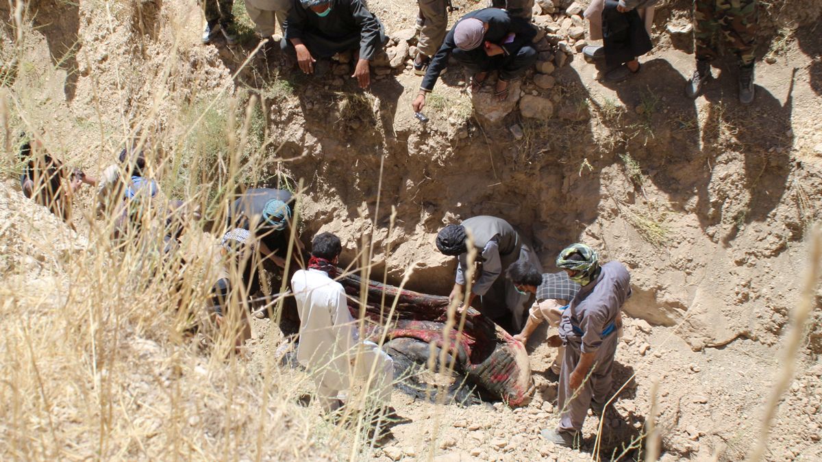 افغانستان: اكتشاف مقابر جماعية بقرية استعيدت من داعش