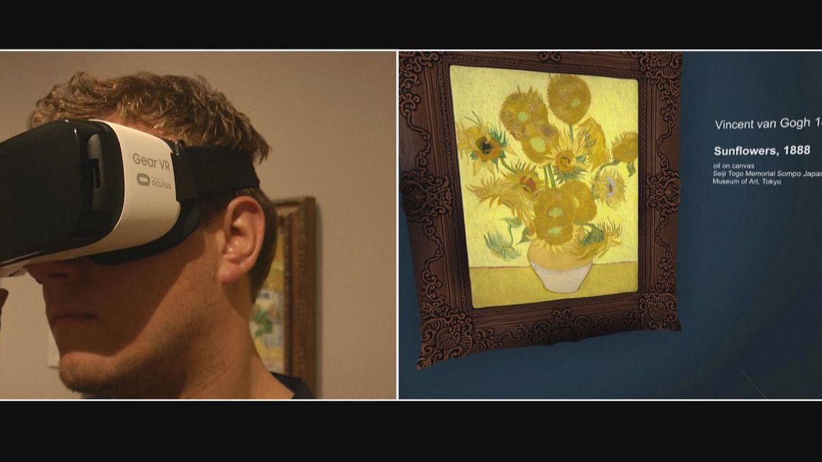 'Sunflowers' reunited: Van Gogh works get virtual reality treatment