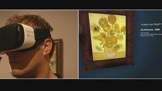 Les tournesols de Van Gogh en virtuel