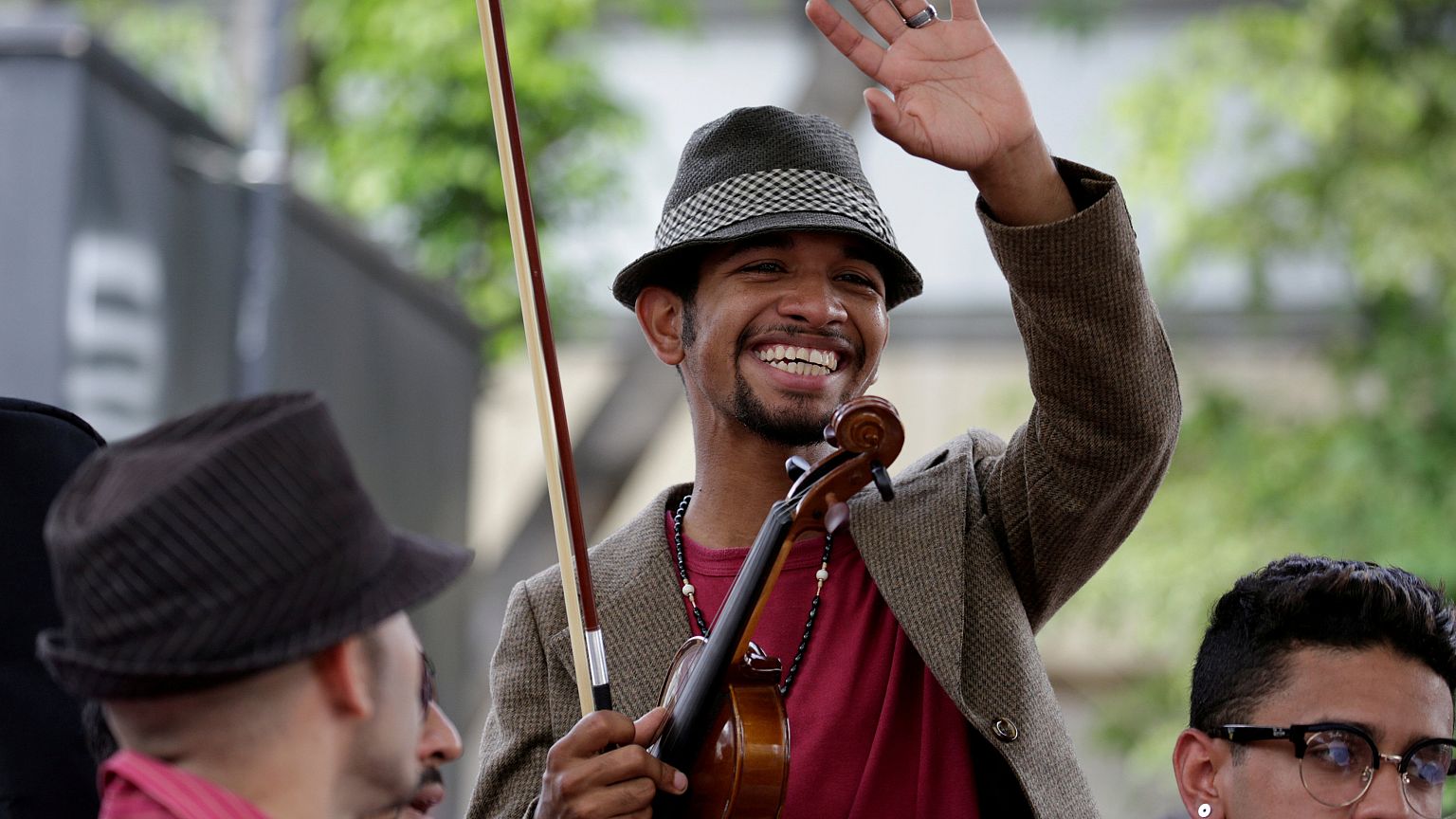 Liberado Wuilly Arteaga, el violinista de las protestas de Venezuela