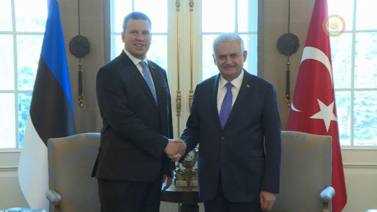 Avrupa Birliği Dönem Başkanı Juri Ratas Türkiye'de