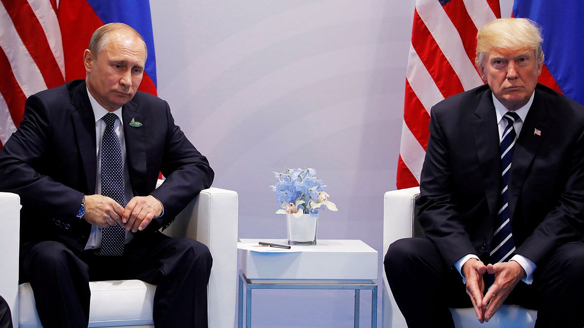 Vladimir Putin trusted more than Donald Trump, says poll
