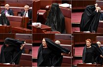 Σάλος στην Αυστραλία: Η ακροδεξιά Πολίν Χάνσον με μπούρκα στη Βουλή