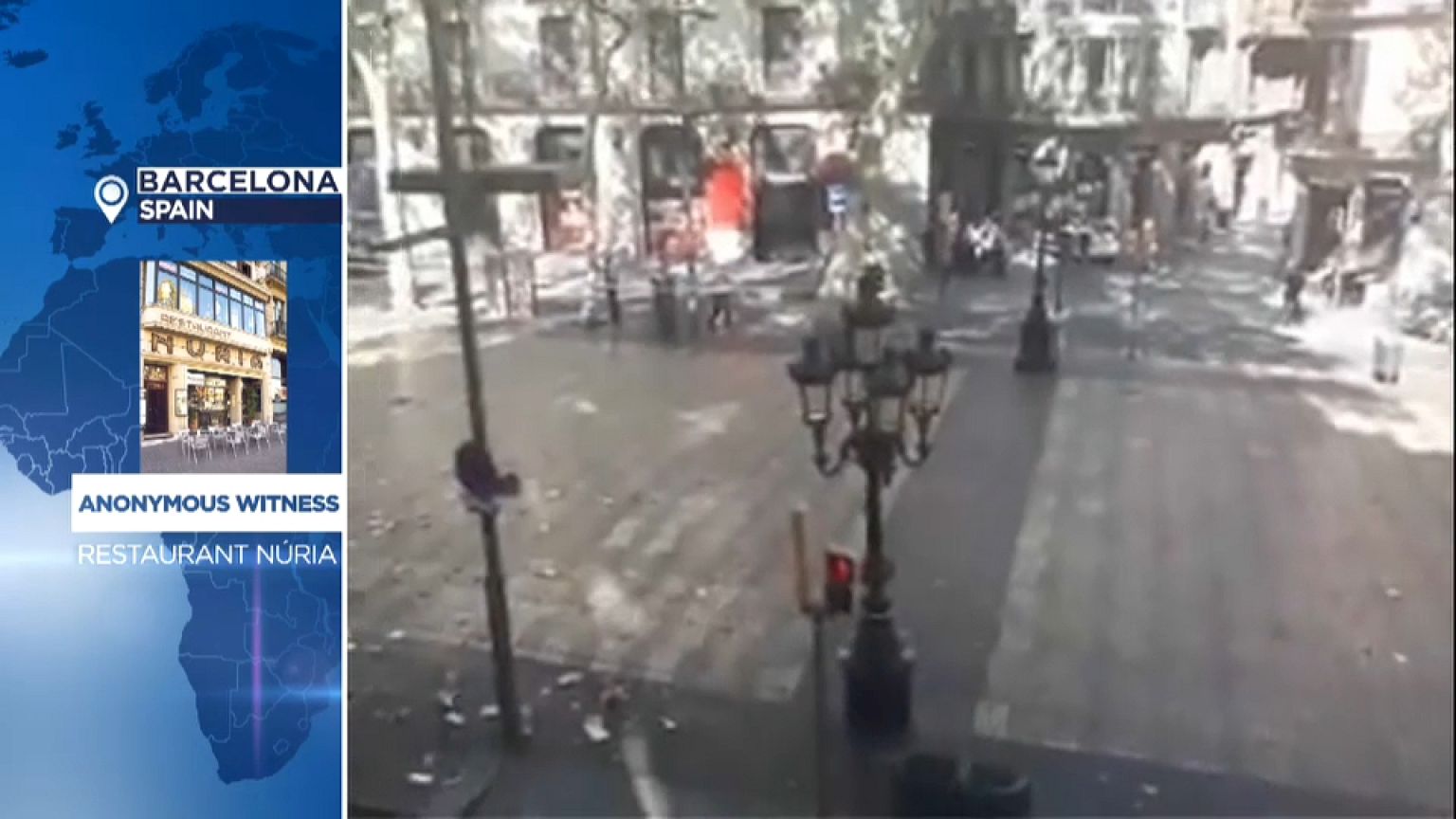 Βαρκελώνη: «Ακούγαμε ανθρώπους να ουρλιάζουν» λέει αυτόπτης μάρτυρας