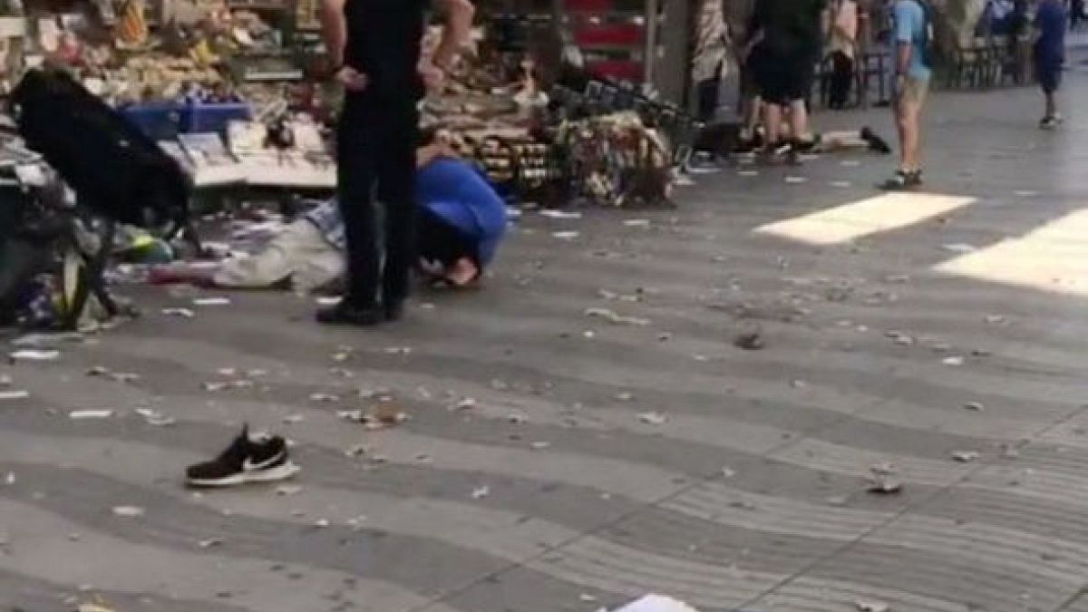 Теракт в Барселоне: очевидец
