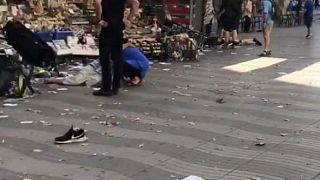 Testemunha do pânico nas Ramblas de Barcelona