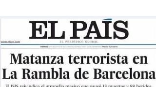 Barcellona: le prime pagine dei giornali