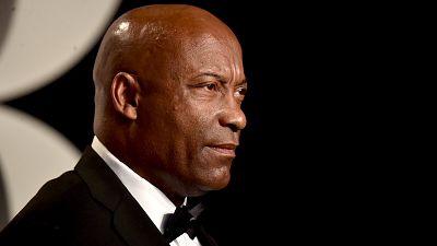 Image: John Singleton attends the Vanity Fair Oscar Party in Beverly Hills 