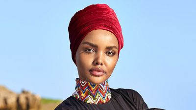 SI model makes history wearing hijab, burkini