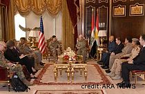 البرزاني يلتقي بوفد أمريكي بخصوص الاستفتاء على انفصال الإقليم عن العراق