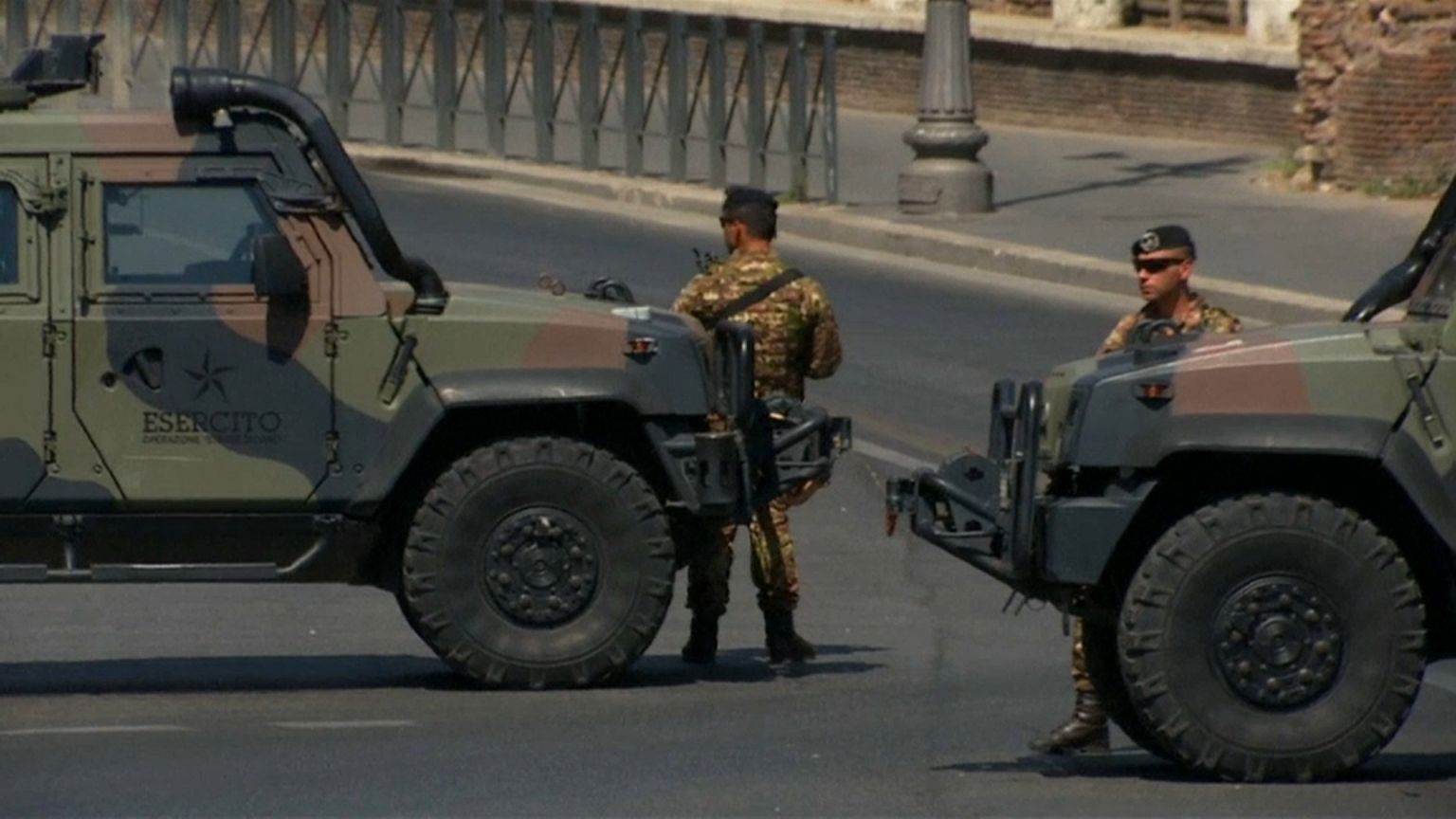 Allerta anche a Roma per gli attentati in Catalogna