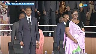 Kagame sworn in for another term leading Rwanda