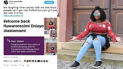 Nigerian woman celebrates admission to Oxford University, 'haters' ask why