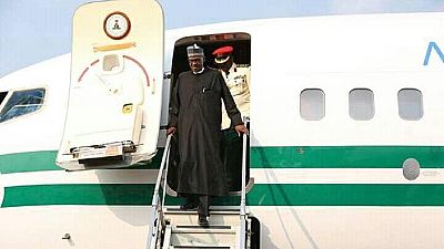Le président Buhari de retour au nigeria, après un long séjour médical au Royaume-Uni