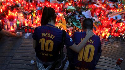Misa solemne en Barcelona en honor a las víctimas de los atentados