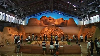 Au Japon, un incroyable musée de sculptures de sable