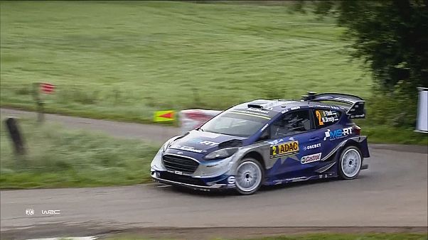 German Rally: Estonian Ott Tanak escapes to victory German Rally: Estonian Ott Tanak escapes to victory