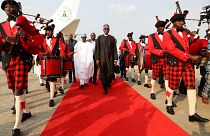 Nigeria's Buhari returns home after extended medical stay