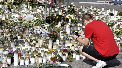Minuto de silencio en Turku por las victimas del atentado