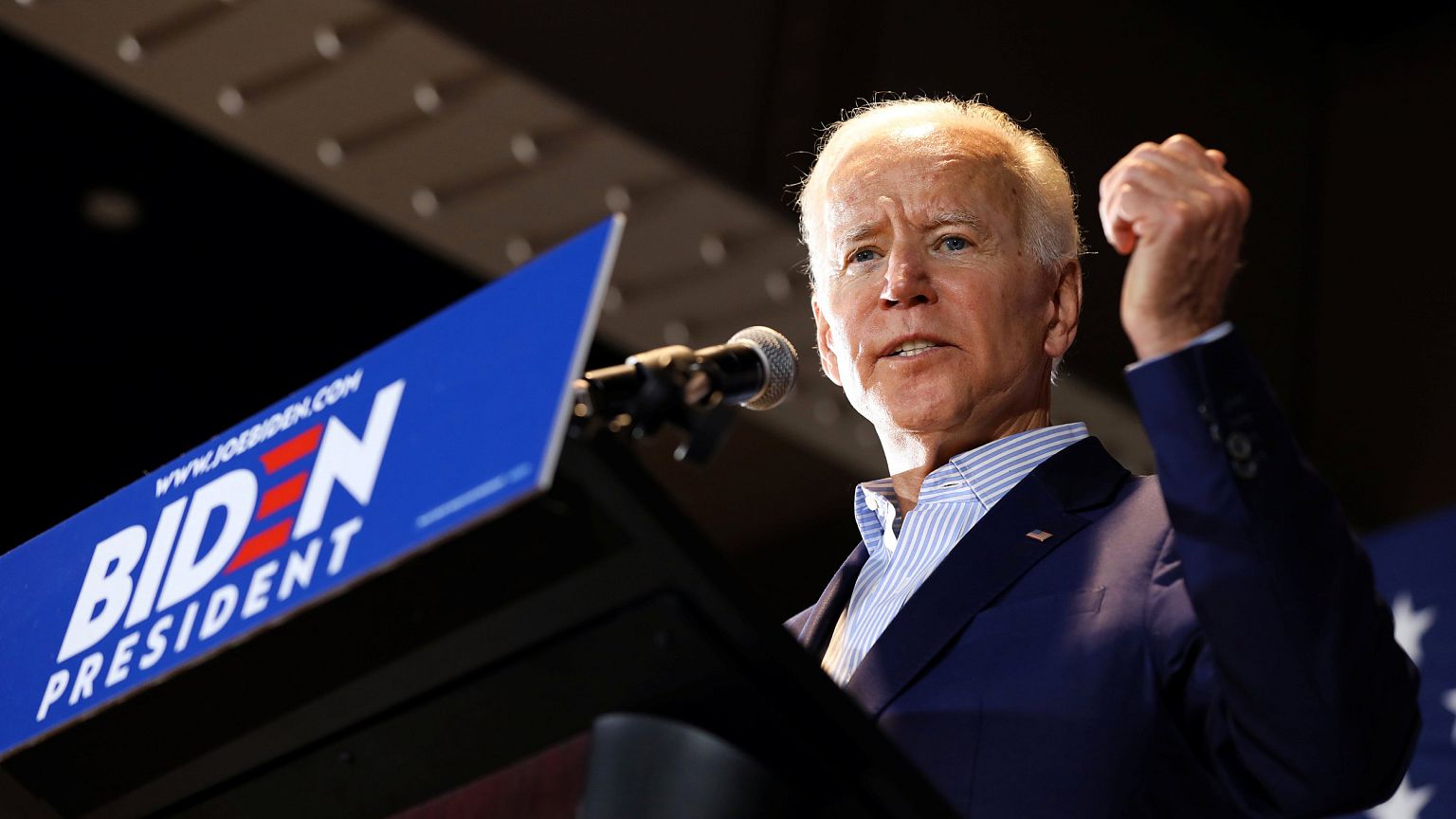 Image: 2020 Democratic U.S. presidential candidate and former Vice Presiden
