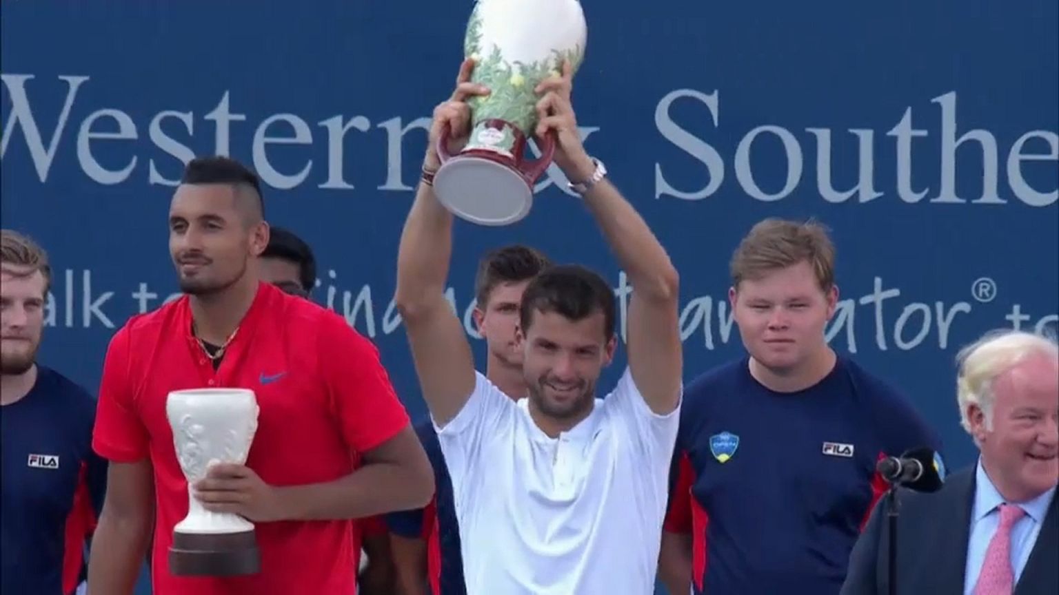 Cincinnati : Dimitrov parmi les grands
