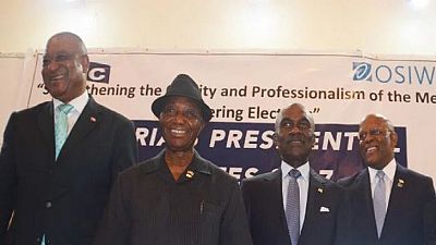 Liberia's elections gather momentum, first debate held