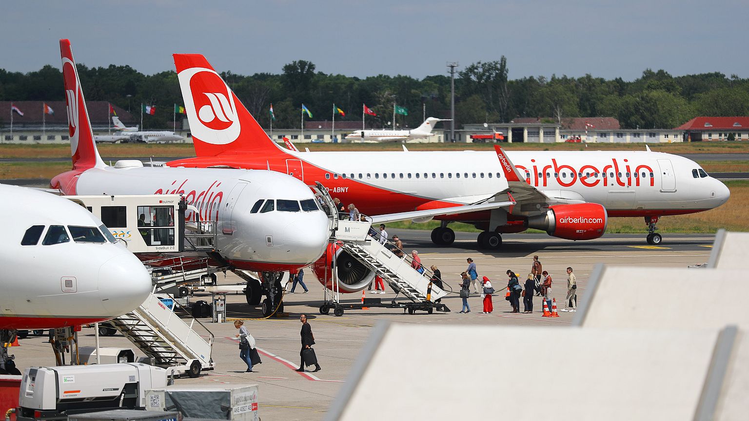 Air Berlin: "Mehr als 10 Interessenten"