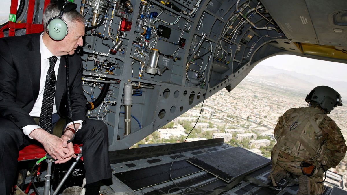 وزیر دفاع آمریکا در روزهای نخست عملیات تلعفر وارد بغداد شد