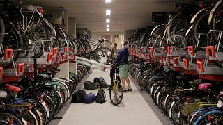 A világ legnagyobb bicikliparkolója nyílik Hollandiában