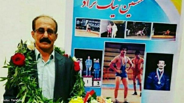 فوت کشتیگیر پیشکسوت گیلانی حین مسابقه در تبریز فوت کشتیگیر پیشکسوت گیلانی حین مسابقه در تبریز