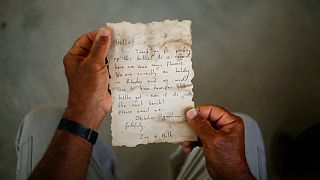 نامه زوج بریتانیایی پس از طی ۸۰۰ کیلومتر مسیر دریایی از یونان به غزه رسید