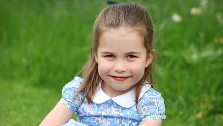 Image: Britain's Princess Charlotte poses ahead of fourth birthday in Londo
