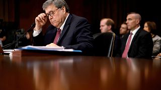 Image: U.S. Attorney General Barr testifies before a Senate Judiciary Commi