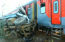 إصابة أكثر من 70 شخصا في حادث قطار شمال الهند
