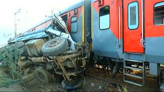 إصابة أكثر من 70 شخصا في حادث قطار شمال الهند