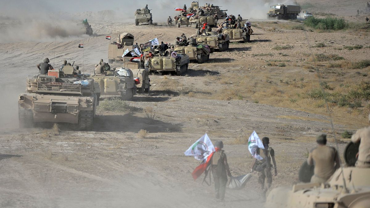 الجيش العراقي وحلفاؤه يدخلون تلعفر من عدة محاور